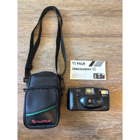 Fujifilm Discovery 90 Point & Shoot Camera 35mm Lens: 34mm f/4.5 - Picture 1 of 5